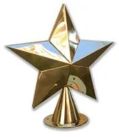 Звезда двусторонне выпуклая ø 350 (517612) сертификат на обелиск - стела памятник мм. пустотелая  в Тюмени