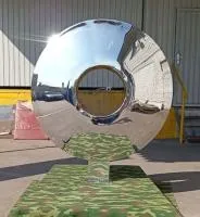 Линза арт объект (519058) ∅ 1000 сталь AISI304 Тюмень 