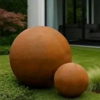 Кортен 2 шара - композиция (518935) ∅ 0,75 и 1,5 м. Тюмень