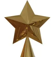 Вершина памятника в форме звезды в Тюмени (518485)
