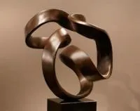 Кольцо из бронзы скульптура (518289) монтаж арт-объект  в Тюмени
