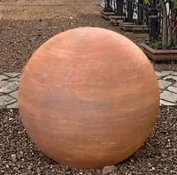 Железный шар сталь кортен (518914) ∅ 1350 мм. Тюмень