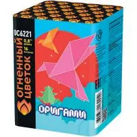 Батарея салютов Оригами ОС6221 купить от производителя Огненный Цветок — Тюмень